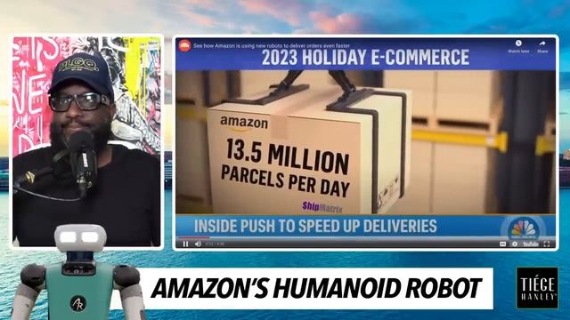 "It's Over For the Middle Class..." Amazon's Humanoid Robots Will Replace Most Warehouse Workers ? смотреть онлайн