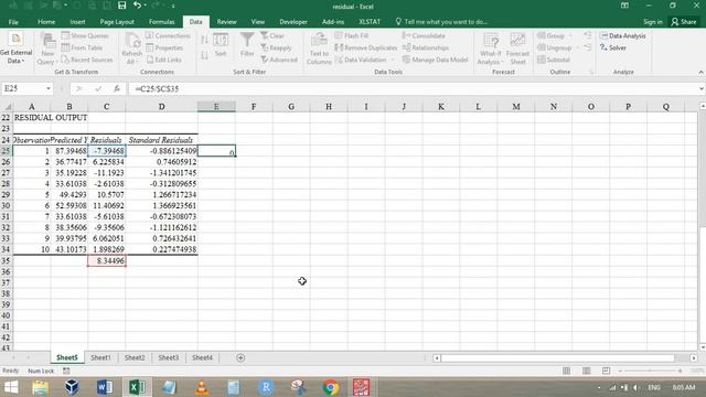 Outlier Analysis in Regression Part-1 Standardized Residual vs Z score смотреть онлайн