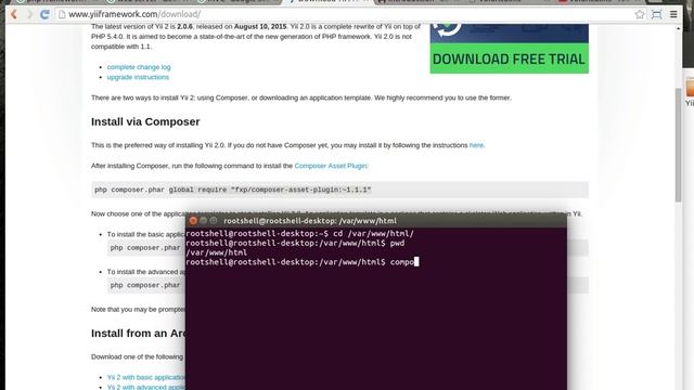 Yii 2 - 1 Introduction to Yii2 смотреть онлайн