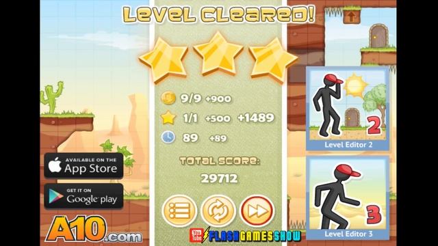 Level Editor 4 Full Game Walkthrough (All Levels)