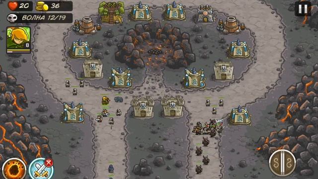 Прохождение Kingdom Rush - Часть 11:Долина проклятых смотреть онлайн
