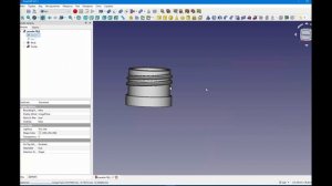 FreeCad Резьба  бутылки из ПЕД