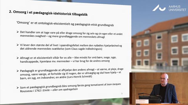 Jens Erik Kristensen: Fra pasning over udviklings- til trivselsgaranti - hvor blev omsorgen af? смотреть онлайн