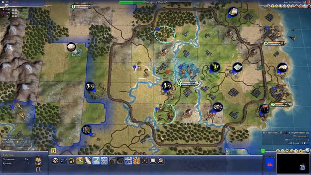 Цивилизация 4 Эпоха огня. Кхмеры. № 1. Португалия. № 1. Таких стартов у меня ещё не было!!! смотреть онлайн