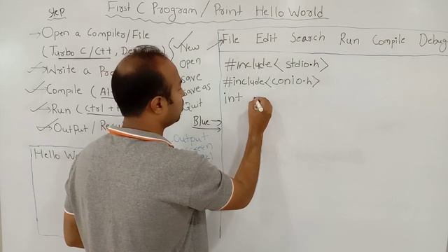 Print Hello world in C || Simple C Program || First C Program смотреть онлайн