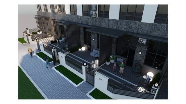 Обзор двухуровневой квартиры в ЖК DOK смотреть онлайн