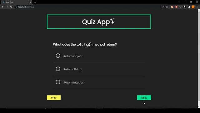 MERN Stack Complete Quiz Application смотреть онлайн