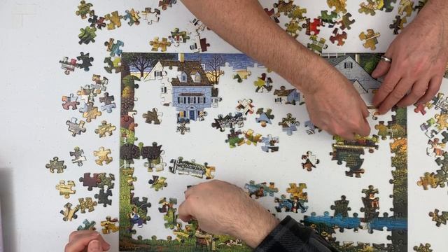 The Puzzlers #7- 300-Piece Charles Wysocki Hound of the Baskervilles Jigsaw Puzzle (Full-Length) смотреть онлайн