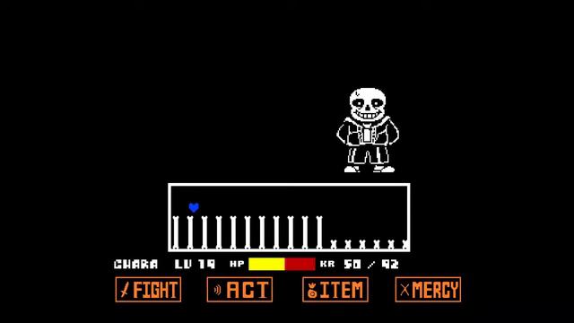 Undertale PS4- Sans Genocide Full Fight смотреть онлайн