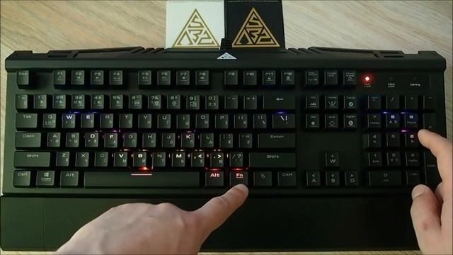 Краткий обзор клавиатуры GAMDIAS Hermes 7 COLOR смотреть онлайн