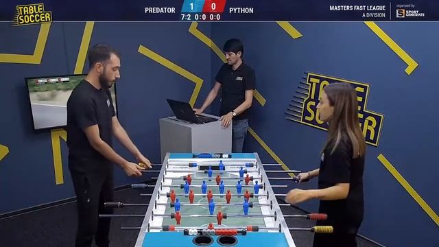 Table Football | V.Petrosyan(PREDATOR) - M.Sahakyan(PYTHON) 16.09.2021 18:00(GMT+4) | MFL смотреть онлайн