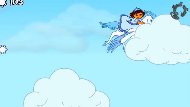Игра Даша и Снежная Королева DORA saves the SNOW PRINCESS Весёлый Геймер смотреть онлайн