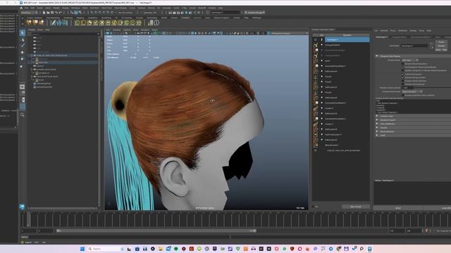 Ornatrix | MAYA | Прическа для Streamoid. Как я ее делал? | 1 серия смотреть онлайн