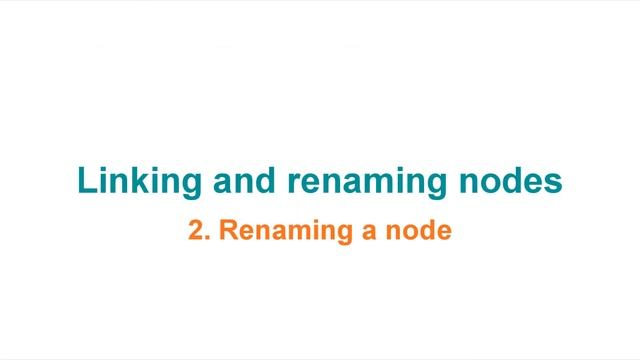 Second Generation Smart Command - Tevolve: Linking and renaming nodes смотреть онлайн