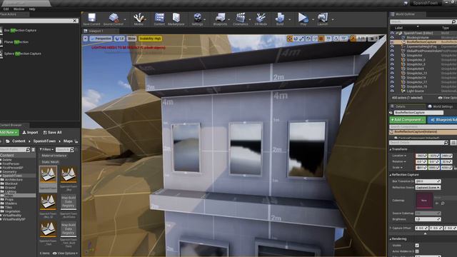 53 - Unreal 4 Only - Reflection Probes | Пробы отражений ENG смотреть онлайн