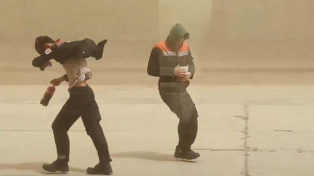 Пыльная буря в Монголии. смотреть онлайн