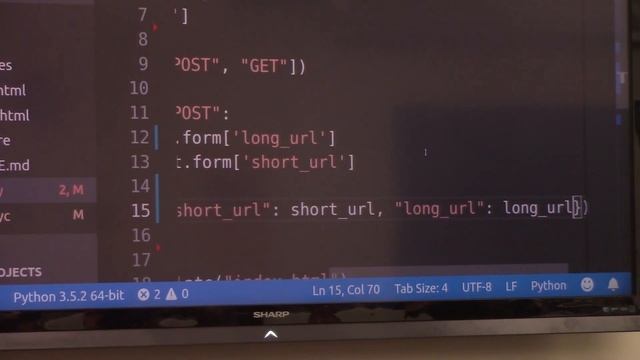 Hacker Hour - Intro to Web Dev: Build TinyURL with Flask and MongoDB смотреть онлайн