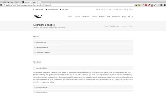 Link To Section On A Page From External URL - Total WordPress Theme смотреть онлайн