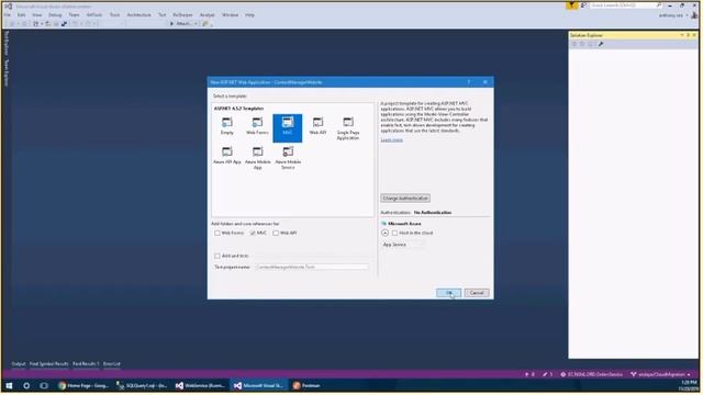 Create and Connect a ASP.NET Website, Web API Service, and SQL Database ALL IN ONE VIDEO смотреть онлайн