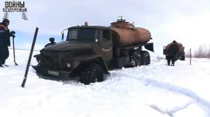 Дальнобойщики Севера. Дороги крайнего севера Зимник