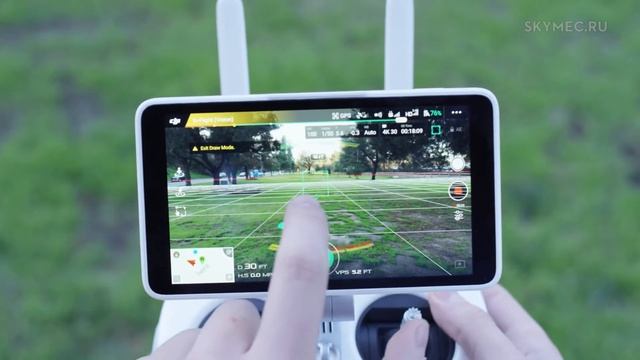 DJI Phantom 4 Pro. Режим "Рисование" смотреть онлайн