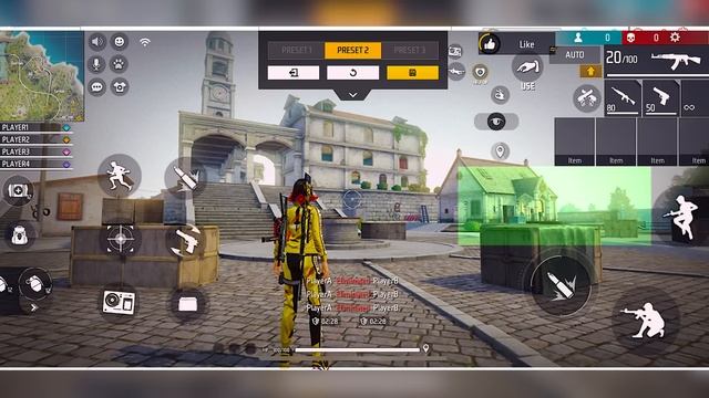 Best CUSTOM HUD Setting in Free Fire ? | 2 Finger Best Custom HUD | 2 Finger HUD in FF смотреть онлайн