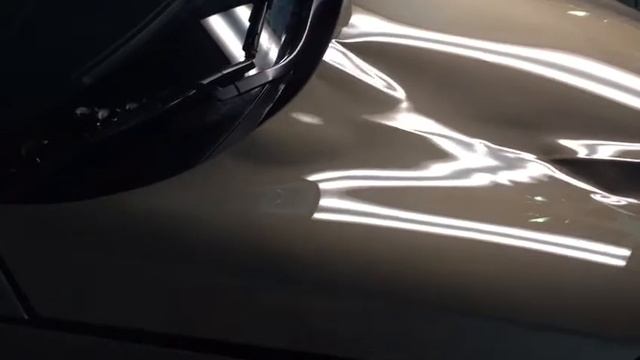 До начала работ. Ремонт капота без покраски Kia Sportage. смотреть онлайн