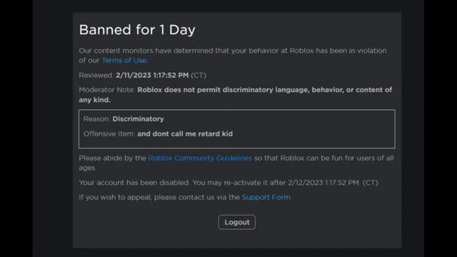 Stupid Roblox Bans | Part 10 | Roblox смотреть онлайн