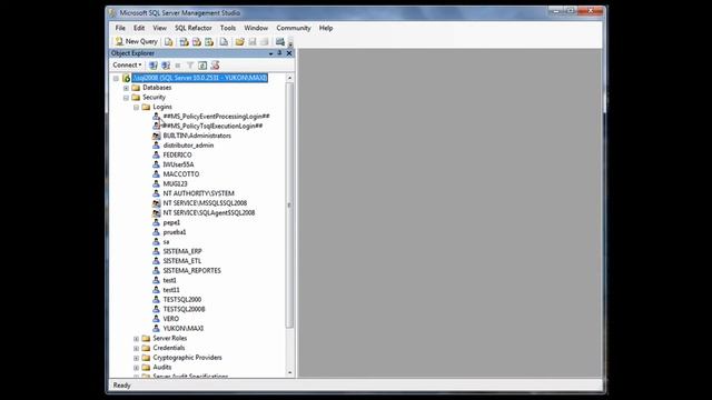 SQL SERVER: Apagar el usuario SA смотреть онлайн