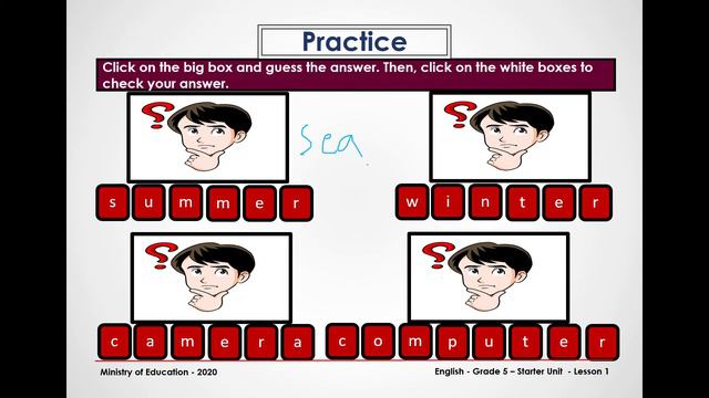 PowerPoint English family and friends Grade 5 Semester 1 starter Unit Back together Lesson 1 смотреть онлайн