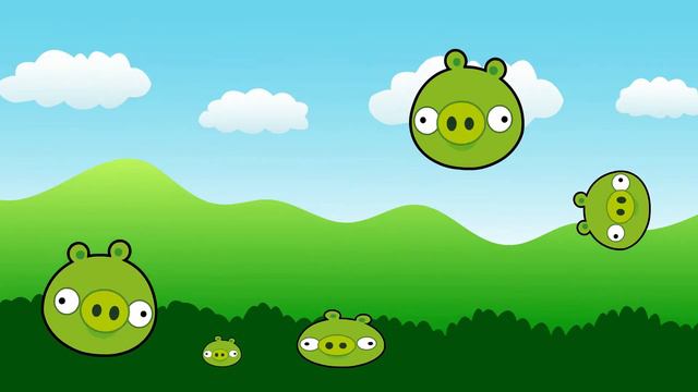 Bouncing Angry Birds Pigs (Adobe Animate exercise) смотреть онлайн