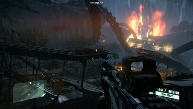 Crysis 2 on a Dual Core 3Ghz, 2GB, 320MB 8800 GTS смотреть онлайн