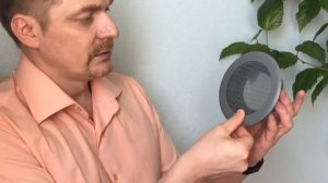 Обзор вентиляционной решетки с обратным клапаном на магнитах.
