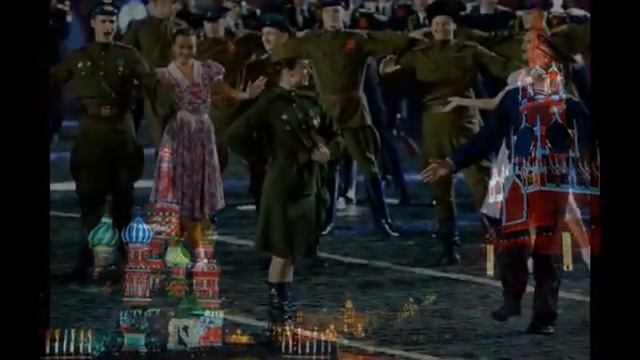 Открытие фестиваля «Спасская башня» на Красной площади смотреть онлайн