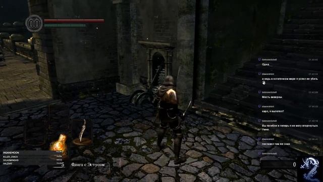 [RU] Dark Souls Дарк Соулс - кувырочки кувырки!