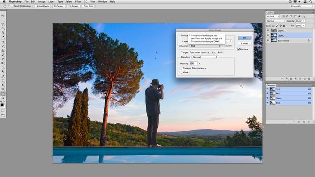Modern Photoshop Color Workflow by Dan Margulis - Chapter 04 Video 01 Apply Image смотреть онлайн