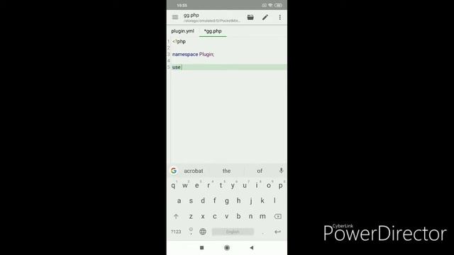 Учимся писать плагины по PocketMine. Урок №1 смотреть онлайн