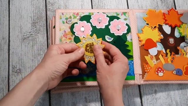 Книга из фетра для Анюты. смотреть онлайн