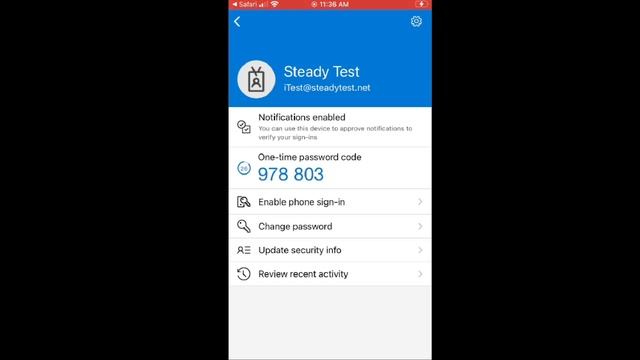 How to configure Microsoft Authenticator for iPhone смотреть онлайн