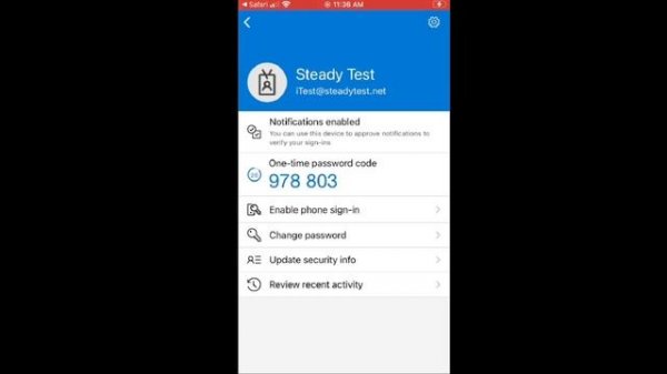 How to configure Microsoft Authenticator for iPhone