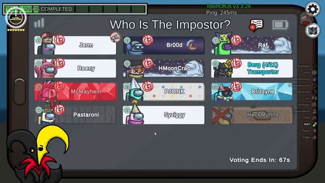 Modded Among Us Livestream - Jerm's Town of Us Birthday Lobby! смотреть онлайн