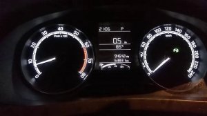 шкода рапид завис датчик топлива