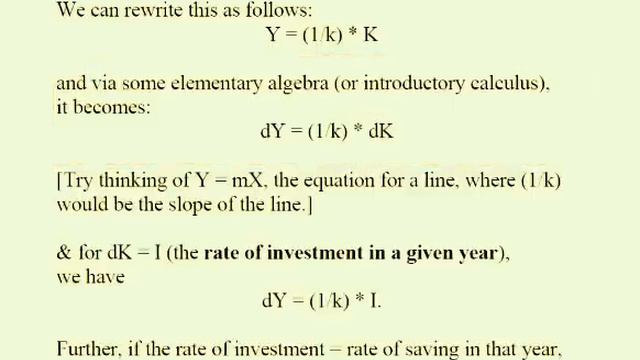 The Harrod-Domar Model: A 4-minute introduction смотреть онлайн