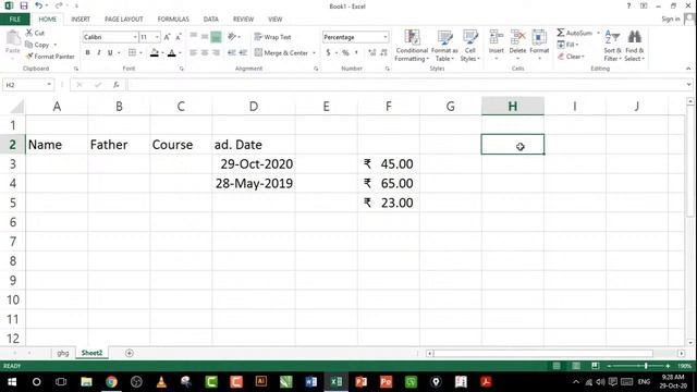 Microsoft Excel 2013 | Live CLass - 14 | ADCA Full Course смотреть онлайн