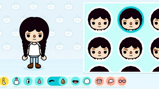 Создаю персонажей в Тока Бока смотреть онлайн