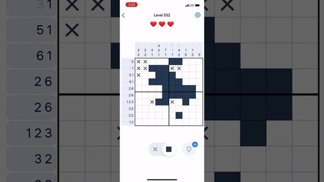 Nonogram.com - Number Puzzle LEVEL 332 смотреть онлайн