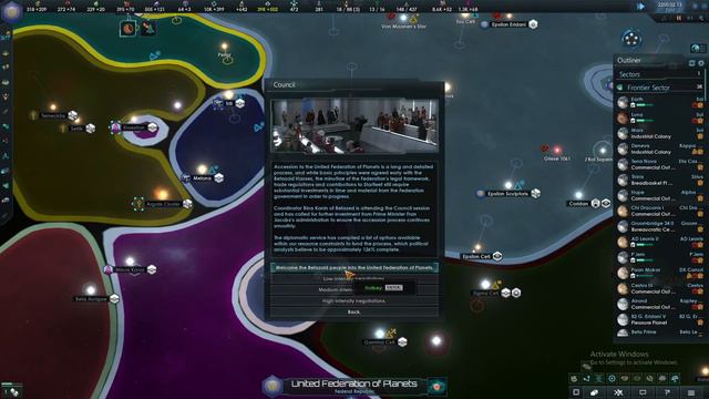 End of the War!-Stellaris-Star trek New Horizons-The Federation смотреть онлайн