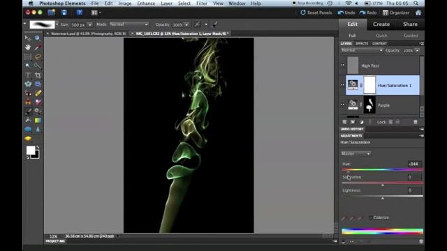 Photoshop Tutorial - How To Edit Smoke Photo's
