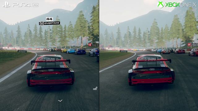 [4K] GRID Tech Preview: PS4 Pro vs Xbox One X Graphics Comparison смотреть онлайн