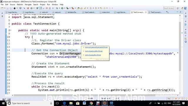 Lecture 12 JDBC Part 1 смотреть онлайн